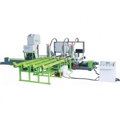 China VERTICAL Automatic Vertical Working Bandsaw Machine Wood Log Sawmill for sale