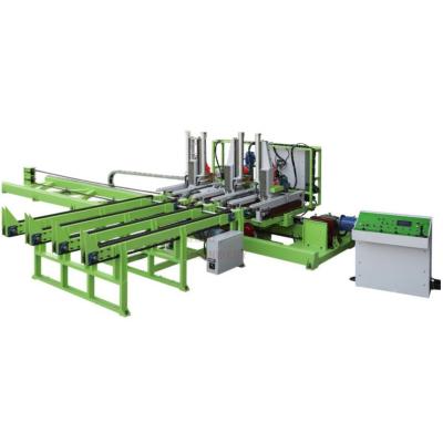 China VERTICAL CNC Control Industrial Vertical Wood Mill Cutting Log Strip Saw for sale