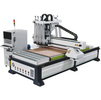 China Wood Acrylic PVC Engraving Furniture Auto Interlocking Panel Cutting 4 Axis Switch CNC Wood Router For Door Cabinet Wood Cutting for sale