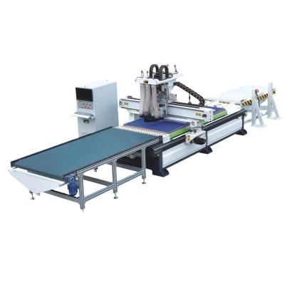 China Acrylic PVC Wood Engraving Cutting Design Panel Furniture Nesting Machine CNC Router Wood Furniture For Woodworking for sale