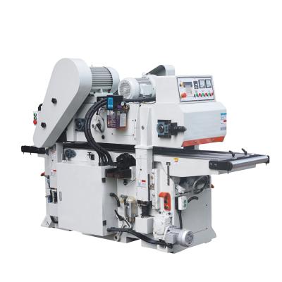 China Automatic Planing Double Sided Woodworking Double Sides Thickness Wood Planer for sale