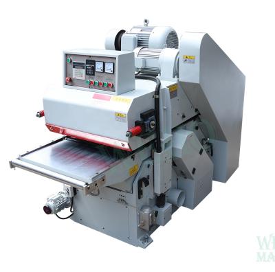 China Automatic Wood Double Thickness Planer Wood Surface Mount Carving Surface Thickness Automatic Double Side Planer Machine For Sale for sale