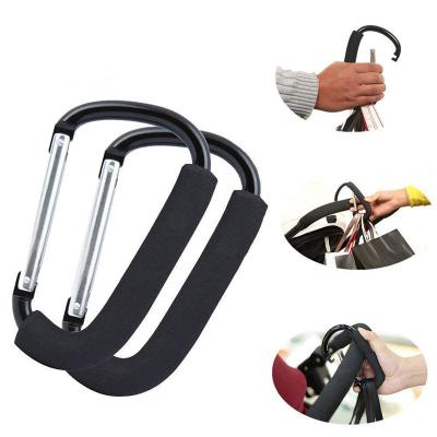 China Eco-freindly 2 Pack Large Size Stroller Hooks for sale