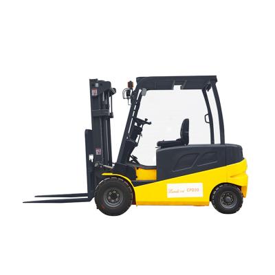 China Building Material Shops 2T 1.07M Factory Use Dual Drive Front Tricycle Electric Forklift for sale