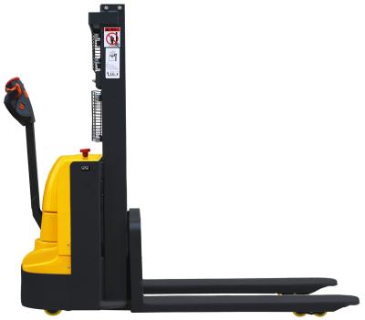 China 1.5T/2M Factory Walking Self Loading Electric Forklift Warehouse Forklift Machine for sale