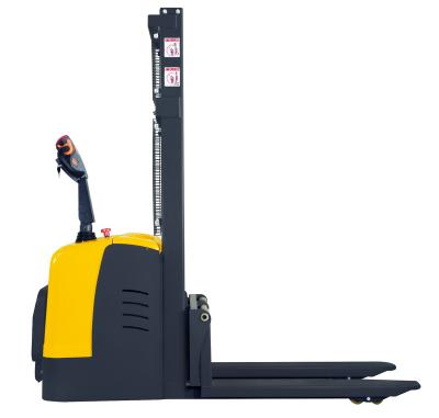 China Building Material Shops 1.5T/4M Pallet Small Stacker Model Electronic Forklift Manufacturer for sale