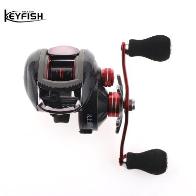 China 2021 Low Price Guaranteed Quality Lure LEFT HAND Fishing Reel Ice Fishing Reels Hige Gear Ratio Bait Casting Reel for sale