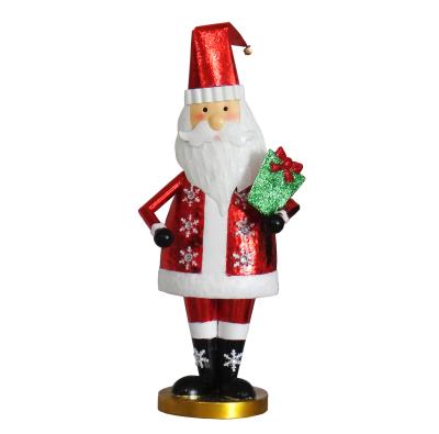 China Handwork Metal Christmas Santa Decoration 19