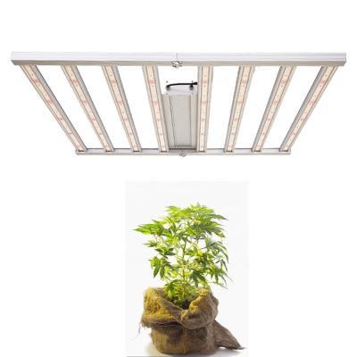 China Seed starting bar 8 grow lm301h indoor folding full spectrum adjustable led grow light for sale