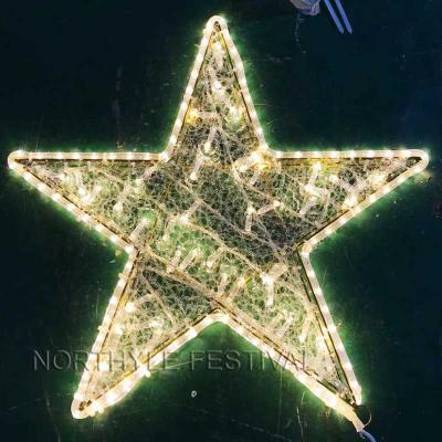 China High Quality Commercial Christmas Ramadan Led Pattern Decorations Lights 2D Street Light Polish Commercial Use Halloween Yellow Wedding Day New for sale