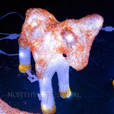 China Lights Steady Led Carving Christmas Deer 3d Led Pattern Light Decoration Outdoor Commercial Holiday Decorations Wholesale for sale