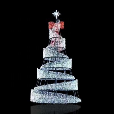 China Brand New Christmas Tree Idea 10m 20m Christmas Tree Decoration Light Up Christmas Ornament OEM ODM Outdoor Waterproof Holiday Lighting for sale