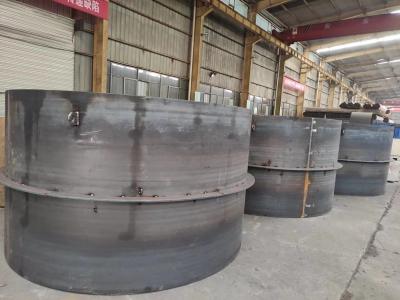 China Customized Beveled Steel Construction Steel Pipe Rigid Seamless Pipe with -0.01 mm Tolerance for sale