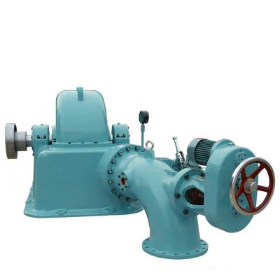 Chine turbine hydraulique de 100kw Turgo avec le générateur de turbine synchrone et double de Turgo de bec à vendre