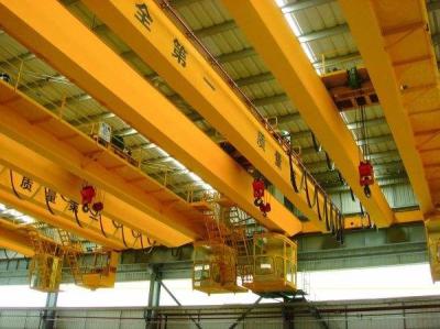 China 5 Ton Double Girder Overhead Travellings-Kran der Tonnen-10 der Tonnen-20 der Tonnen-500 zu verkaufen