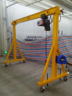 China 5 Ton Single Girder Overhead Bridge Crane For Stone Yard en venta