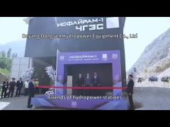 Customized Horizontal Vertical Hydro Turbine Generator With PLC Automatic Control