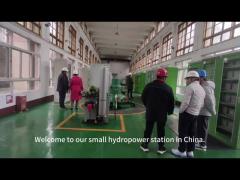 Kaplan Hydropower Plant for Low Head High Flow