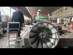 600rpm 1000kw Francis Hydro Turbine Runner For Water Power Plant