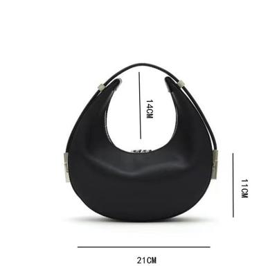 China High Quality Angel Kiss Designer Fashion Bag Girls Mini Crescent Half Moon Bag Luxury Handbags For Women for sale