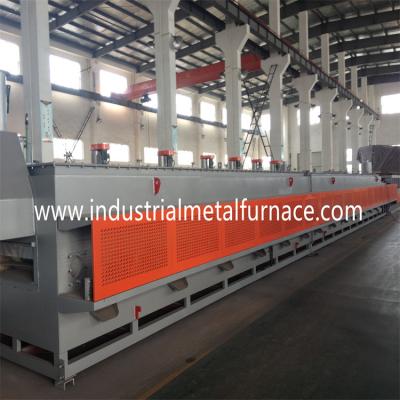 Chine chauffage de résistance électrique de 150kg/H Mesh Belt Heat Treatment Furnace éteignant le gâchage à vendre