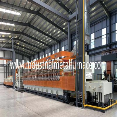 China Gás Mesh Belt Furnace Carburizing Tempering contínuo do rolo de apoio para prendedores à venda