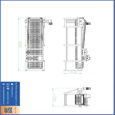 China 5M Volledig automatische 30 kg koper ingot gietmachine Te koop