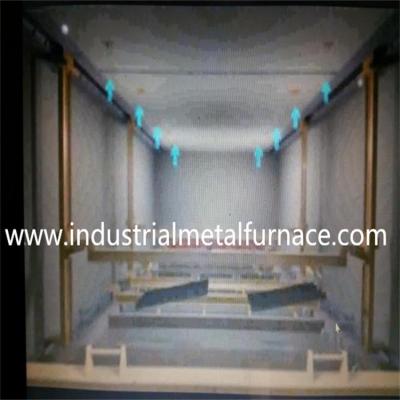 China U Shape Steel Structure Hot Dip Galvanizing Furnace With Customized Kettle Design And 50mm/60mm Zinc Kettle Thickness for sale