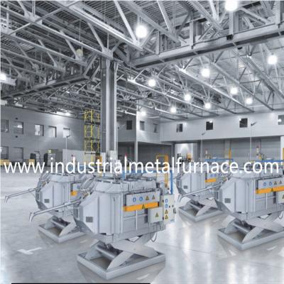 China 500KG-4100KG Capacity Aluminum Alloy Dosing and Holding Furnace for All Types of Casting Te koop