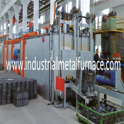 China Horno fusorio de alta temperatura doble del horno de recocido de Rod Isothermal Spheroidizing Heat Treatment del empuje de la fila en venta