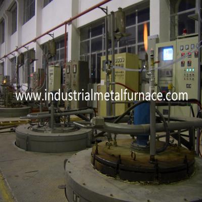 China Fornalha de carburação do gás contínuo da resistência elétrica de 90KW 50HZ Pit Type Gas Carburizing Furnace à venda