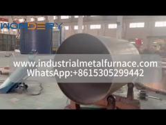 a nitriding furnace muffle tank for heat treatment