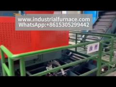 support roller mesh belt furnace for fasteners  auto parts