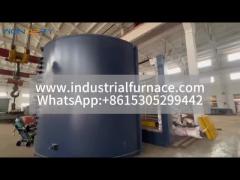 Check our industrial pit type heat treatment furnace for metal parts