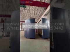 Check big size pit type heat treatment furnace