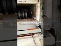 gas fired industrial heat treatment furnace