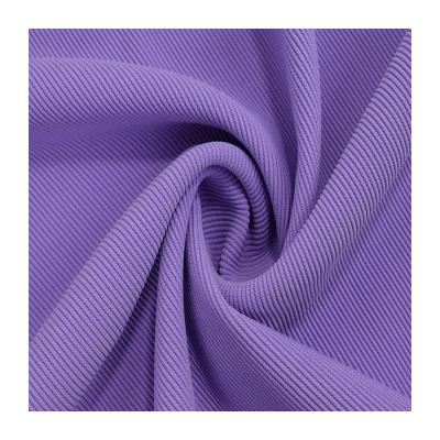 China The latest design of warm knitted fabric polyester and ammonia fine grain stair cloth sportswear fabric for sale