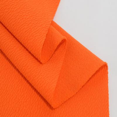 China Double-sided knitted polyester knitted fabric 75D spandex dress fabric for sale