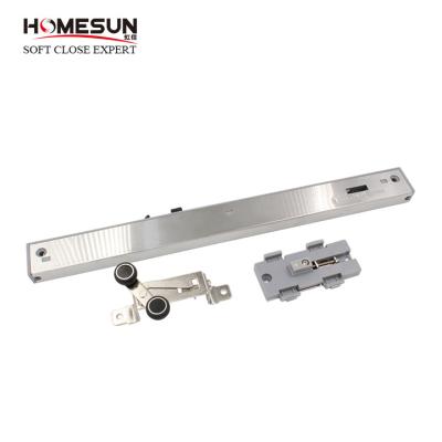 China Traditional Furniture Door Fittings Closing Mechanism Soft Narrow Sliding Door Damper for sale