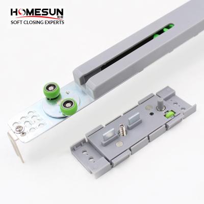 China HOMESUN Modern Wooden Wall Mounted Soft Closing Sliding Door Damper GC090 for sale