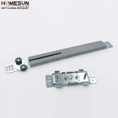 China Traditional Soft Closing Mechanism Soft Damper Narrow Buffer For Wood Aluminum Profile Sliding Door And Wardrobe for sale