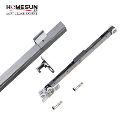 China Traditional Soft Narrow Mirror Sliding Door Adjustable Damper for sale