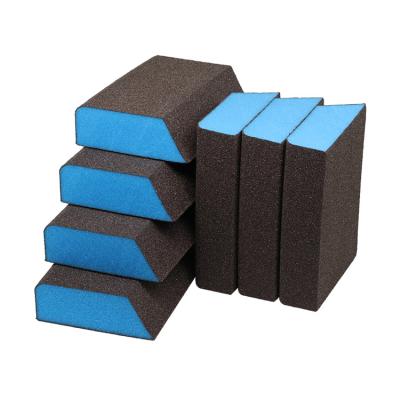 China Grinding and polishing fine grinding Plastic product rough edge grinding sanding sponge grinding block for sale