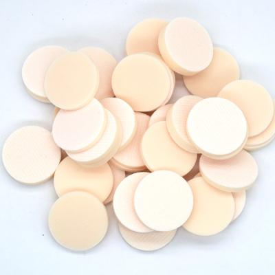 China Fine polishing the Round flocking sandpaper sand sponge fine alumina white corundum sand polishing block for sale