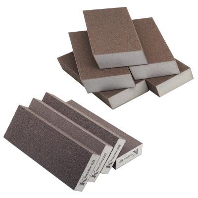 China Hand sanding sanding sanding walls Good quality manufacturers directly sell brown lengthened sponge sand block sanding grinding block for sale