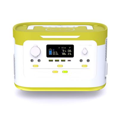 China Cordless Charging Waterproof Power Station 1500W 500W 1000W Cordless Power Station 300W Outdoor Portable Solar Generator For Camping for sale