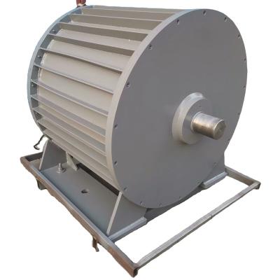 China Factory Direct Sale Stainless Steel 3Phase Low RPM 25Kw 30Kw 220V 380V Gearless AC Motor 50Kw 12Kw Free Power Permanent Magnet Generator for sale