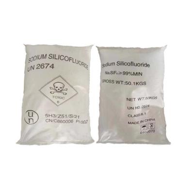 China Fluorosilicate Wit Crystal Na 2SiF6 CAS 16893-85-9 van het hoge Zuiverheids99% Natrium Te koop