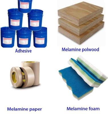 中国 99.5% white powder Melamine CAS 108-78-1 used for textile anti-folding 販売のため