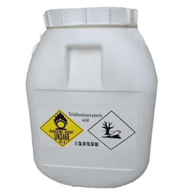 China Water Treatment Trichloroisocyanuric Acid 8-30 Mesh for Pool Cleaning 87-90-1 for sale